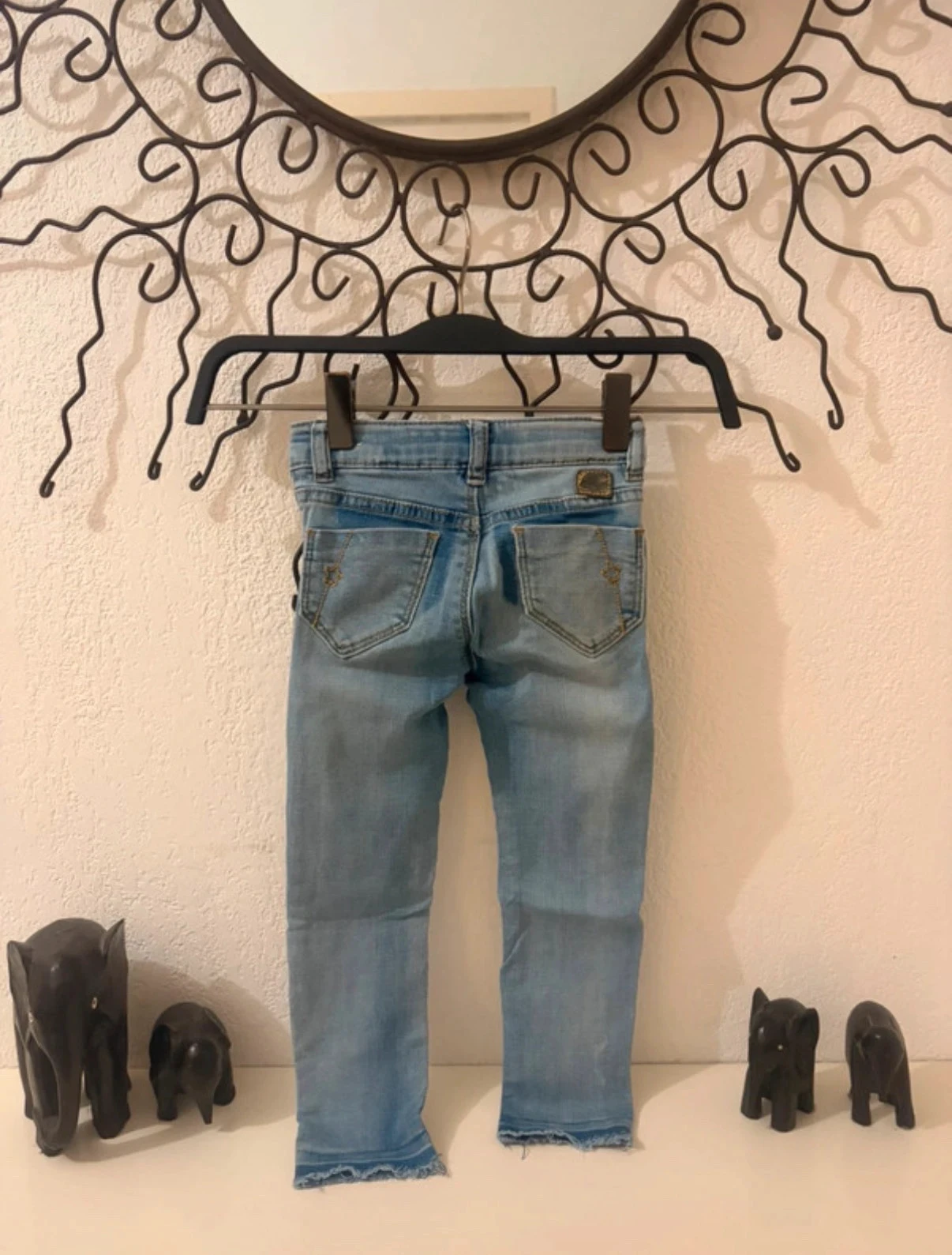 Jeans skinny IKKS claro lavado - Tamanho 4 anos (104 cm) – photo 5